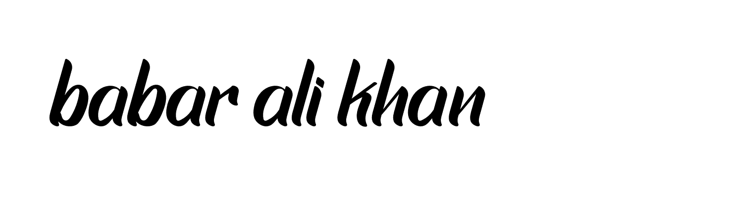 75+ Babar-ali-khan Name Signature Style Ideas | Exclusive ESignature