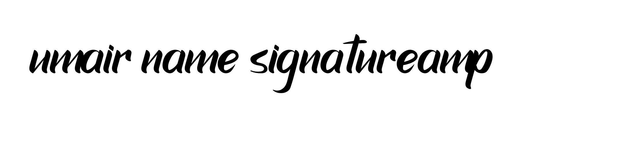 82+ Umair-name-signatureamp Name Signature Style Ideas | Awesome E-Sign