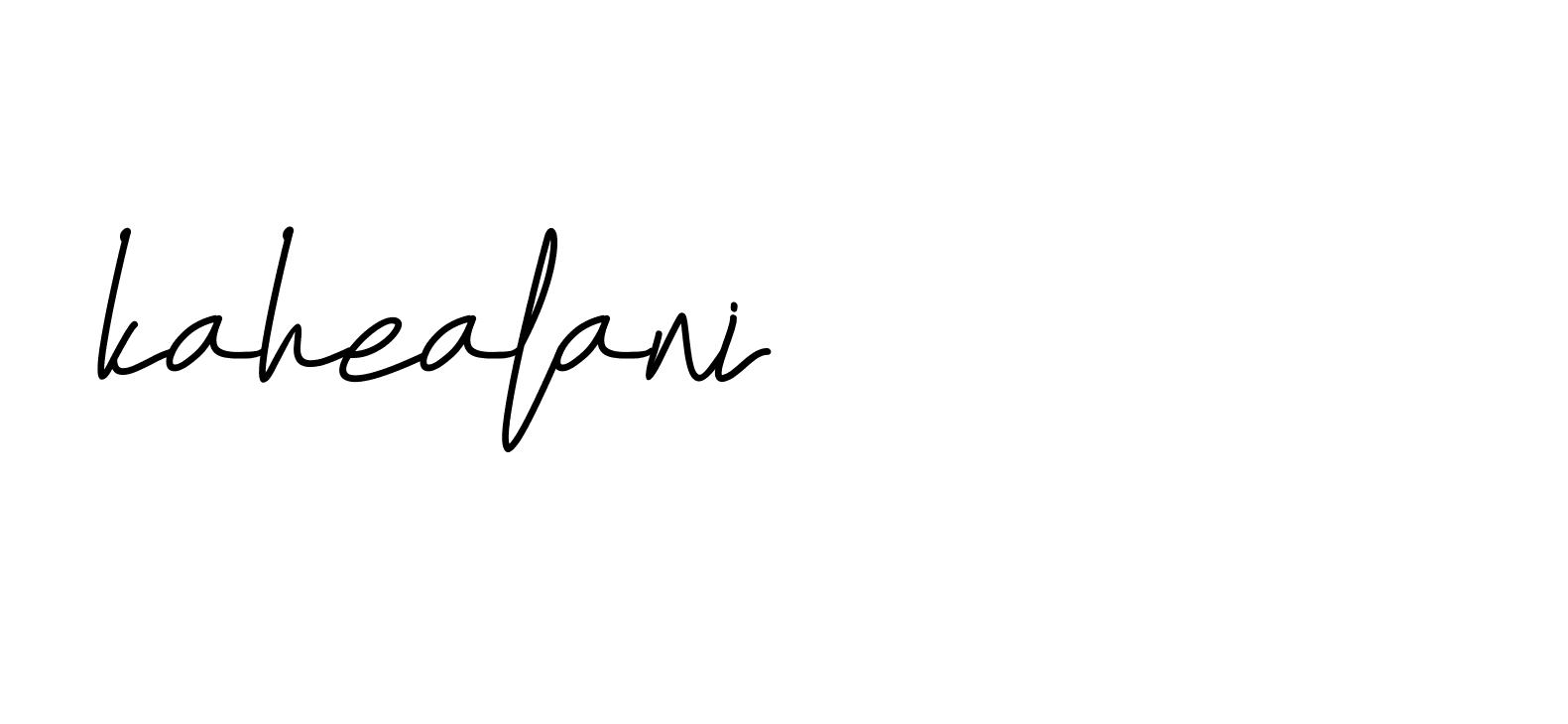 75+ Kahealani Name Signature Style Ideas | Exclusive ESignature