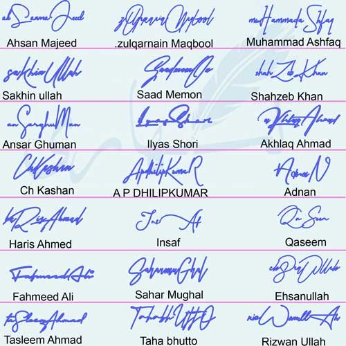 Handwritten Signature Ideas For My Name Signature Png